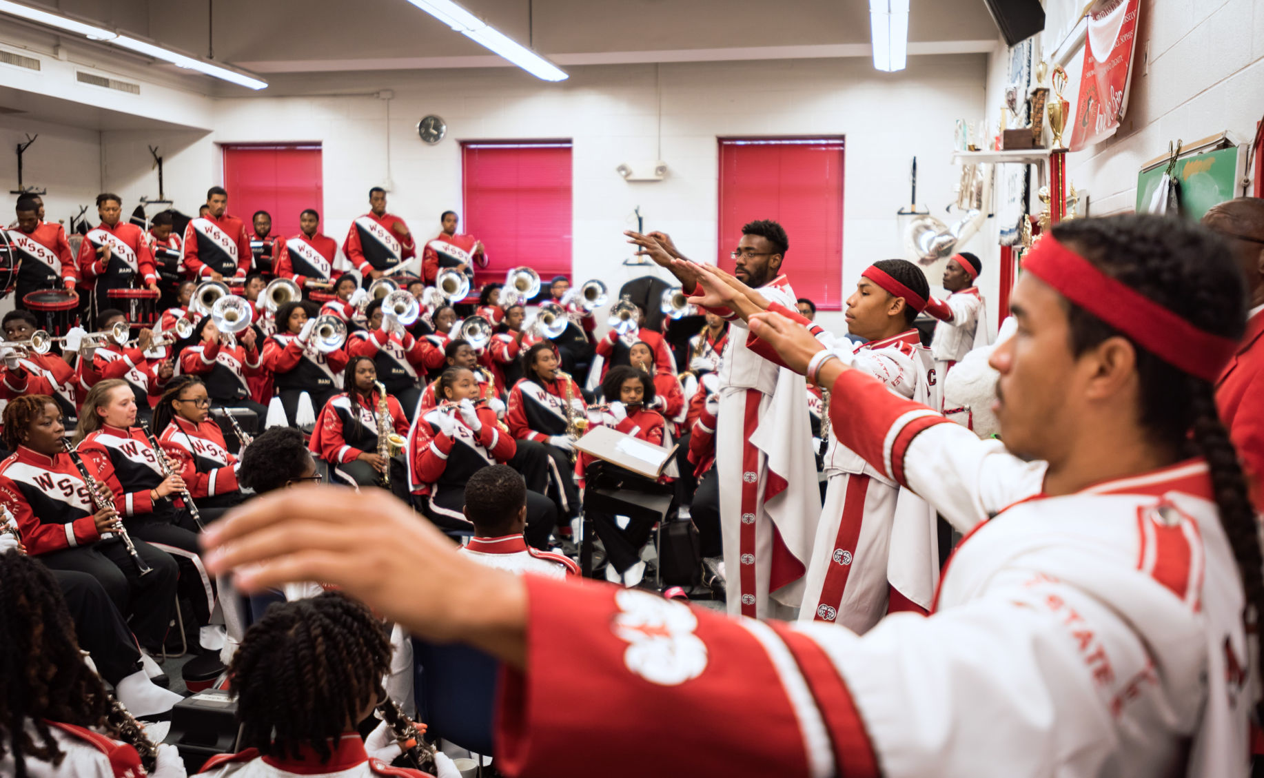 Winston-Salem State Drum Majors